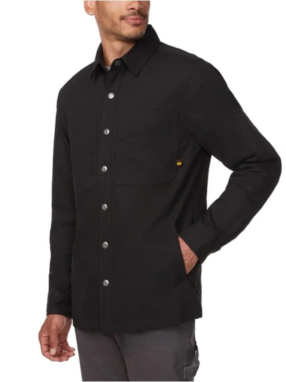 Cat by Caterpillar Men's Fleece Lined Shirt Jacket